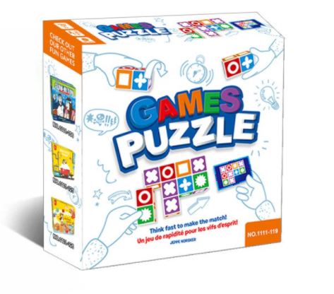 Board Game Puzzle™ | Fast-paced Brain Game for the Whole Family | Educational &amp; Super Fun