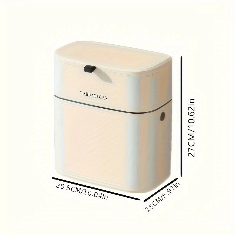 Space-saving &amp; Modern | Smart Wall-Mounted Waste Bin with Lid