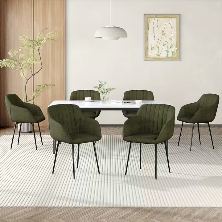 Luxurious Dining Chair with Armrests | Comfortable &amp; Stylish Design