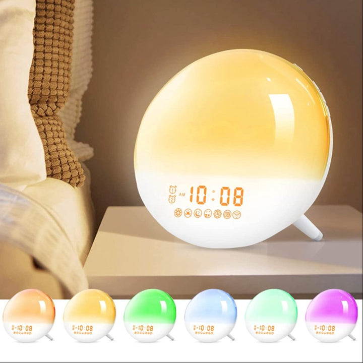AuroraRise | Sunrise Alarm Clock with Light &amp; FM Radio