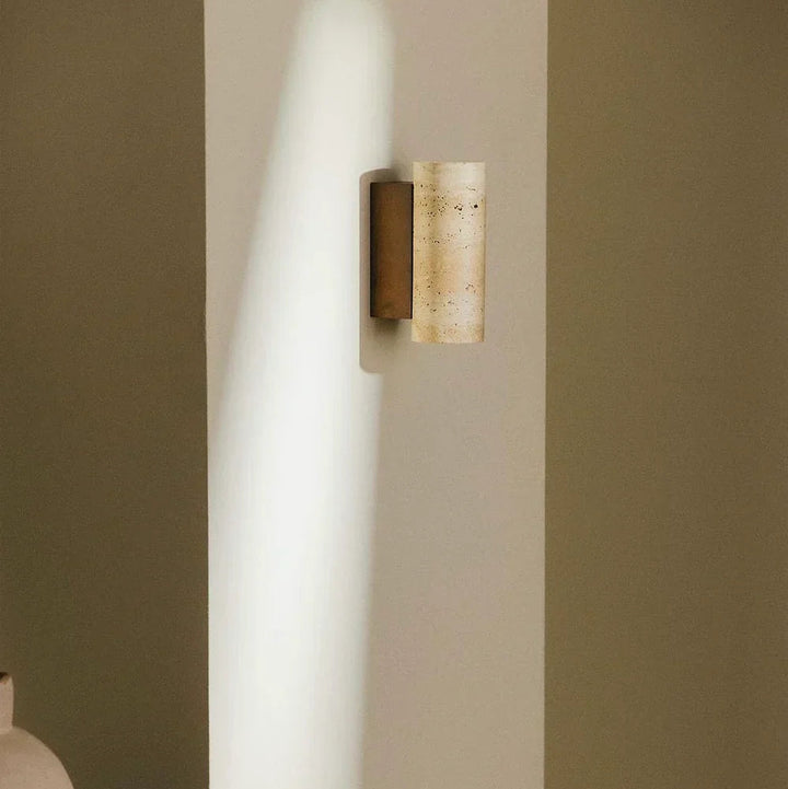 Marble Zen Wall Lamp | Luxurious Marble Wall Lamp in Japandi Style – Natural Tranquility &amp; Timeless Elegance