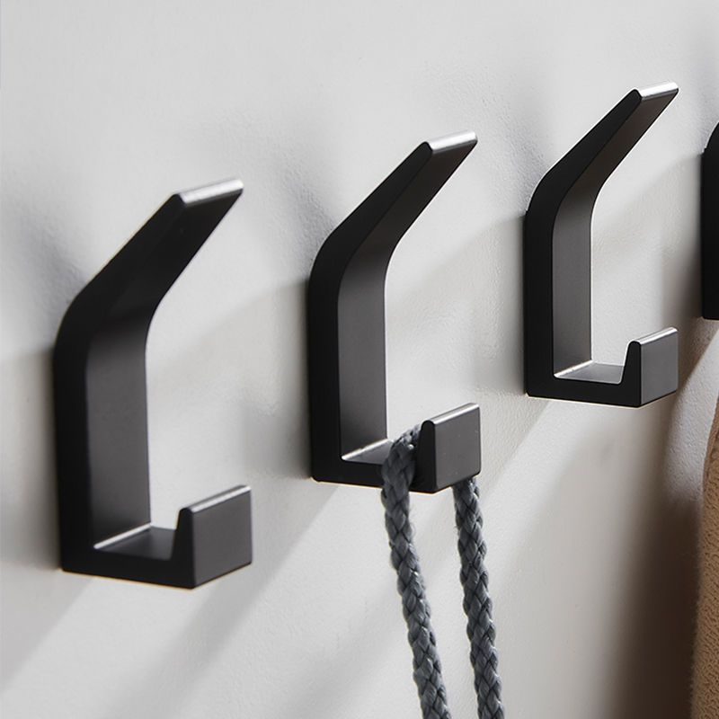 Adhesive Wall Hooks Set | No drilling required, ideal for bedrooms, kitchens, and bathrooms