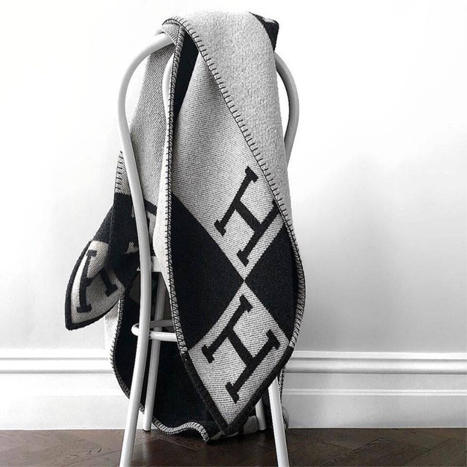 HBlanket™ | Luxury Wool &amp; Cashmere plaid