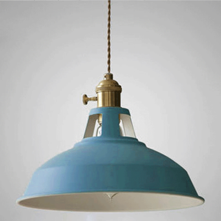 Industrial Retro Pendant Lamp | Metal 1-Light Lamp | For Living Room, Kitchen &amp; Restaurant