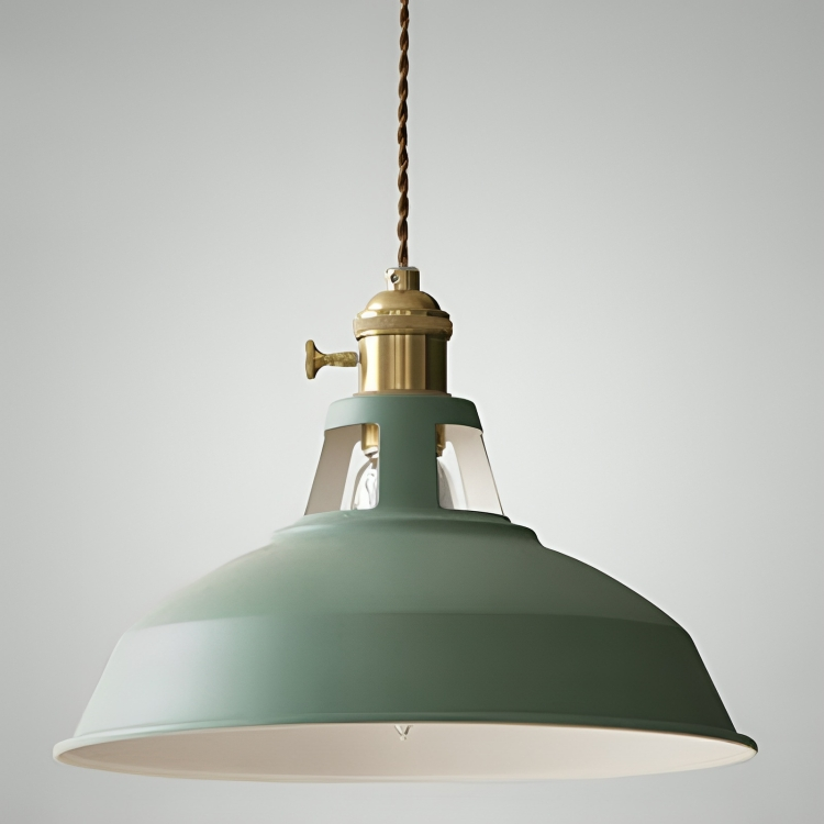 Industrial Retro Pendant Lamp | Metal 1-Light Lamp | For Living Room, Kitchen &amp; Restaurant