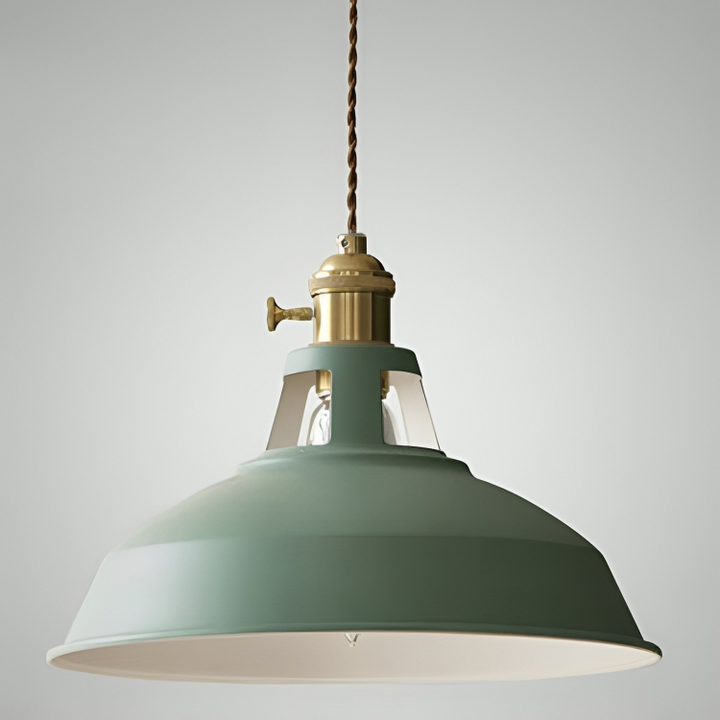 Industrial Retro Pendant Lamp | Metal 1-Light Lamp | For Living Room, Kitchen &amp; Restaurant