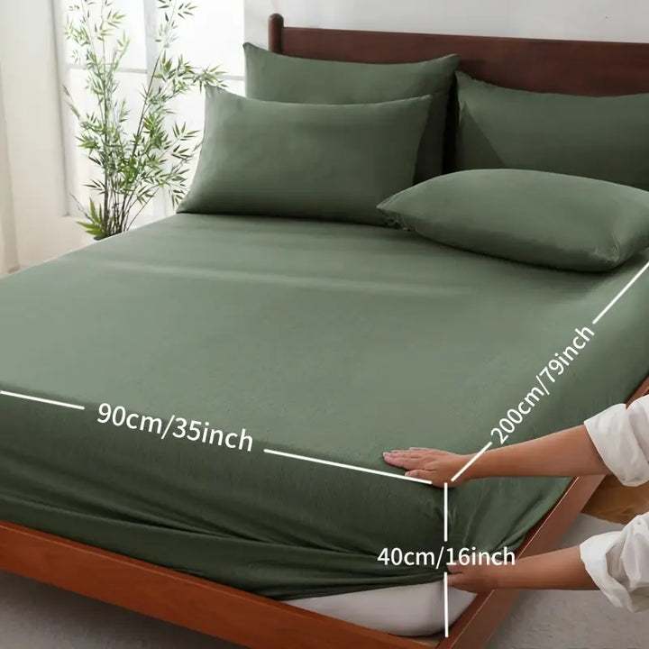 Bamboo Cooling Fitted Sheet | Ultra-Soft | Breathable &amp; Machine Washable