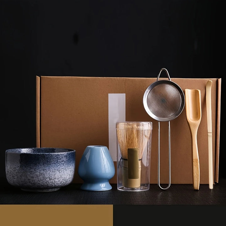 Matcha Gift Set | 7-Piece Complete Japanese Tea Set 