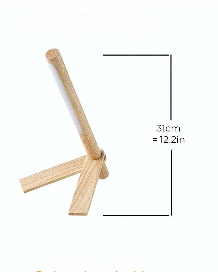 Gepetto Wooden Table Lamp | Dimmable Lamp with 3 Light Settings &amp; Natural Design