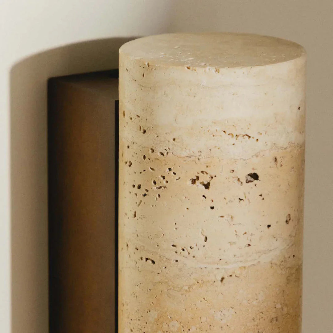 Marble Zen Wall Lamp | Luxurious Marble Wall Lamp in Japandi Style – Natural Tranquility &amp; Timeless Elegance