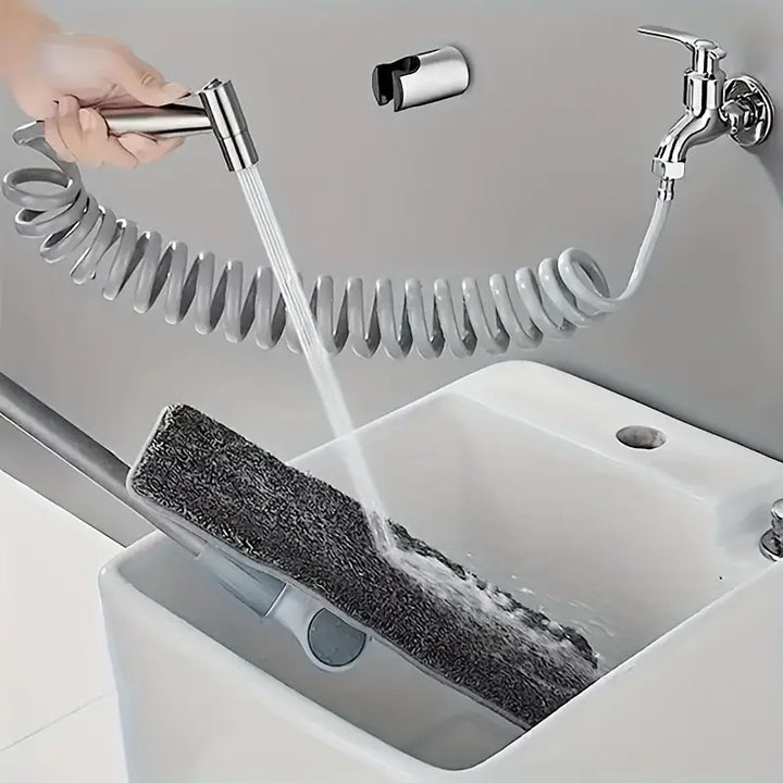 3-Piece Stainless Steel Bidet Set with Hand Shower &amp; Faucet | Bidet Sprayer for Toilet