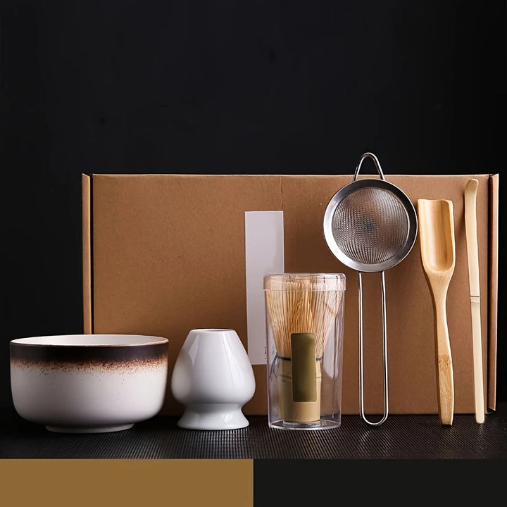 Matcha Gift Set | 7-Piece Complete Japanese Tea Set 