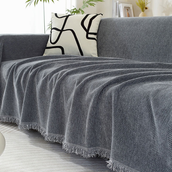Luxury Chenille Sofa Cover | Protective Sofa Cover with an Elegant Fit