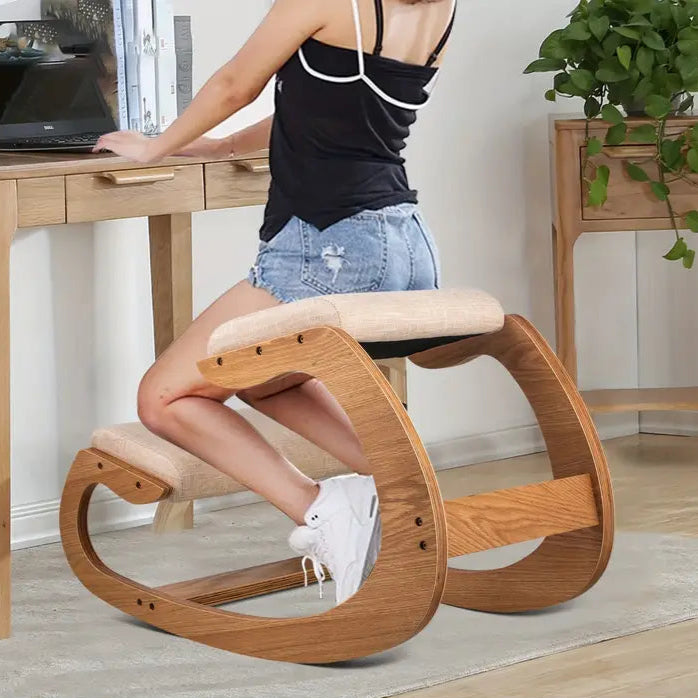 Computer Knee Stool | Ergonomic | Adjustable Height