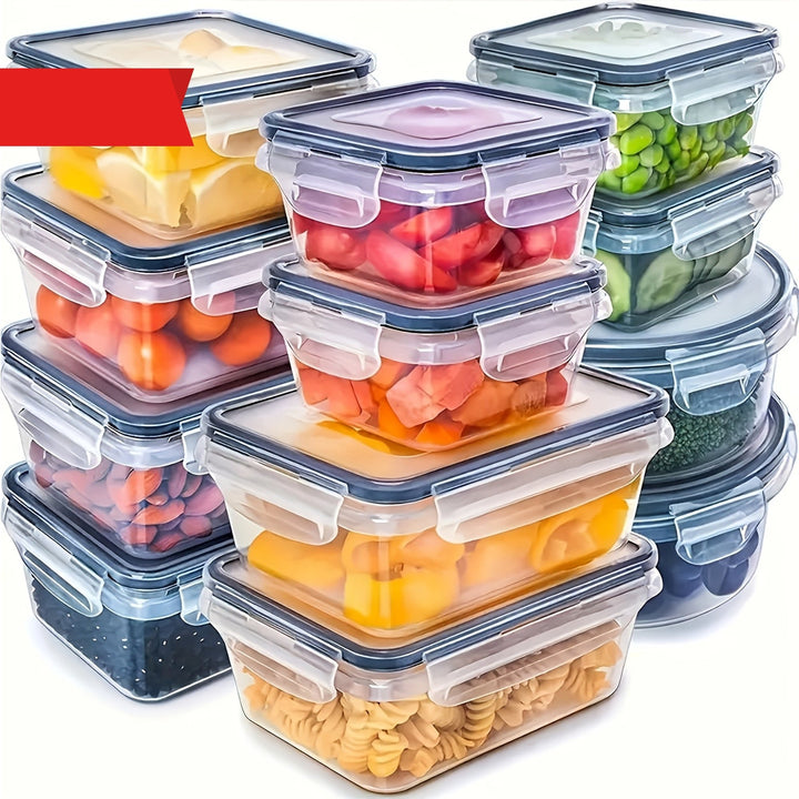 Food Savers Storage Containers Set of 12 | Airtight Food Storage Containers