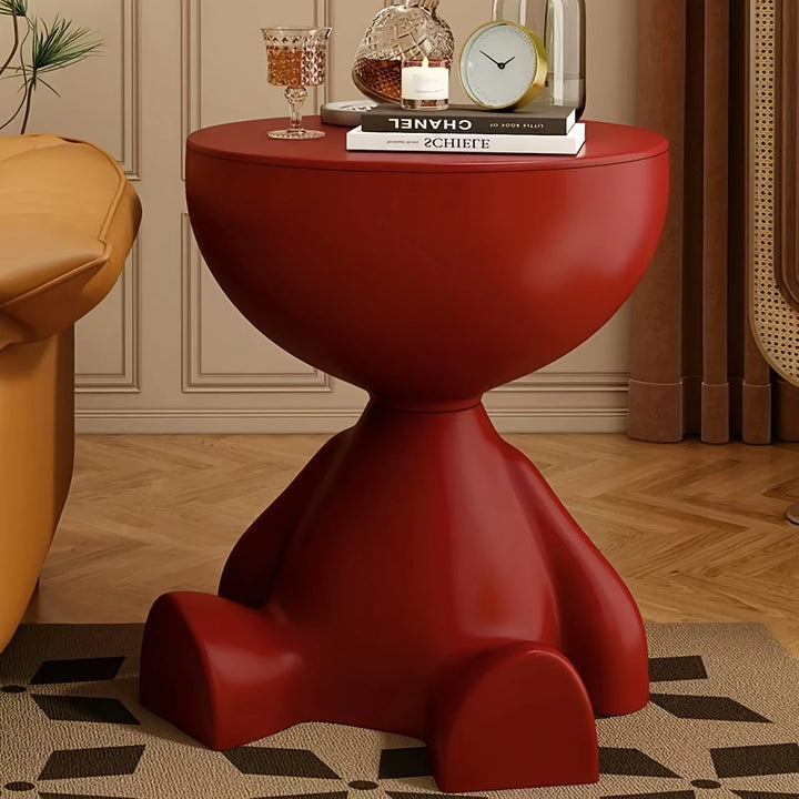 Otto Modern Black Storage Ottoman | Stylish &amp; Sturdy with Round Lid