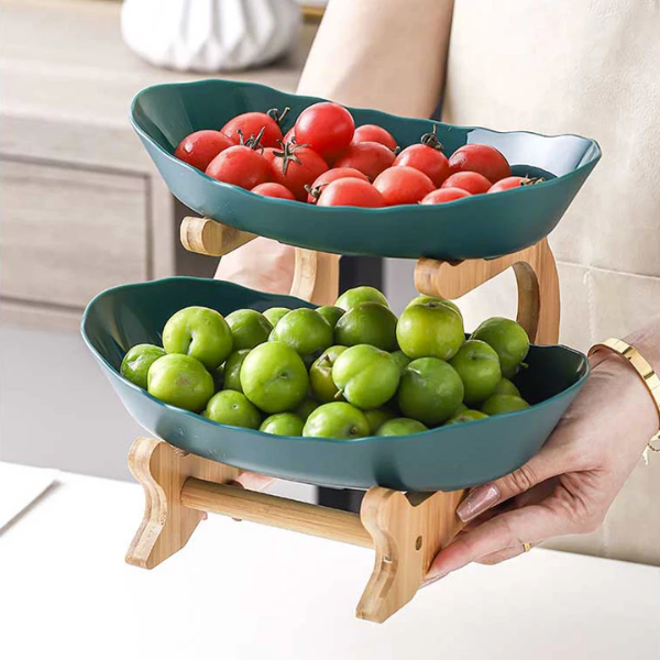 FruitWave | Luxury 3-Tier Fruit Bowl