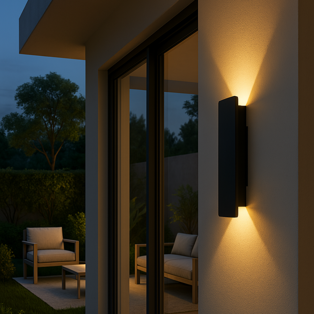 Streamline LED Wall Lamp | Weatherproof Outdoor Lighting