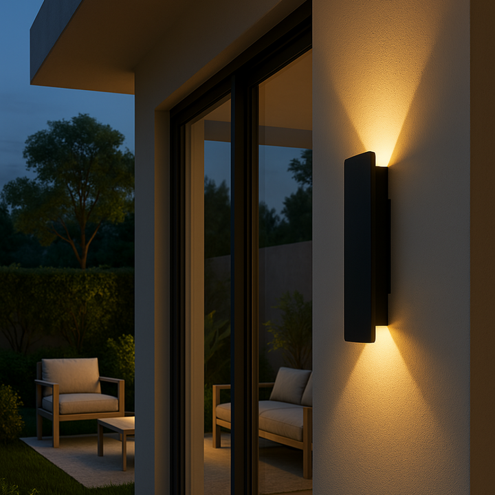 Streamline LED Wall Lamp | Weatherproof Outdoor Lighting