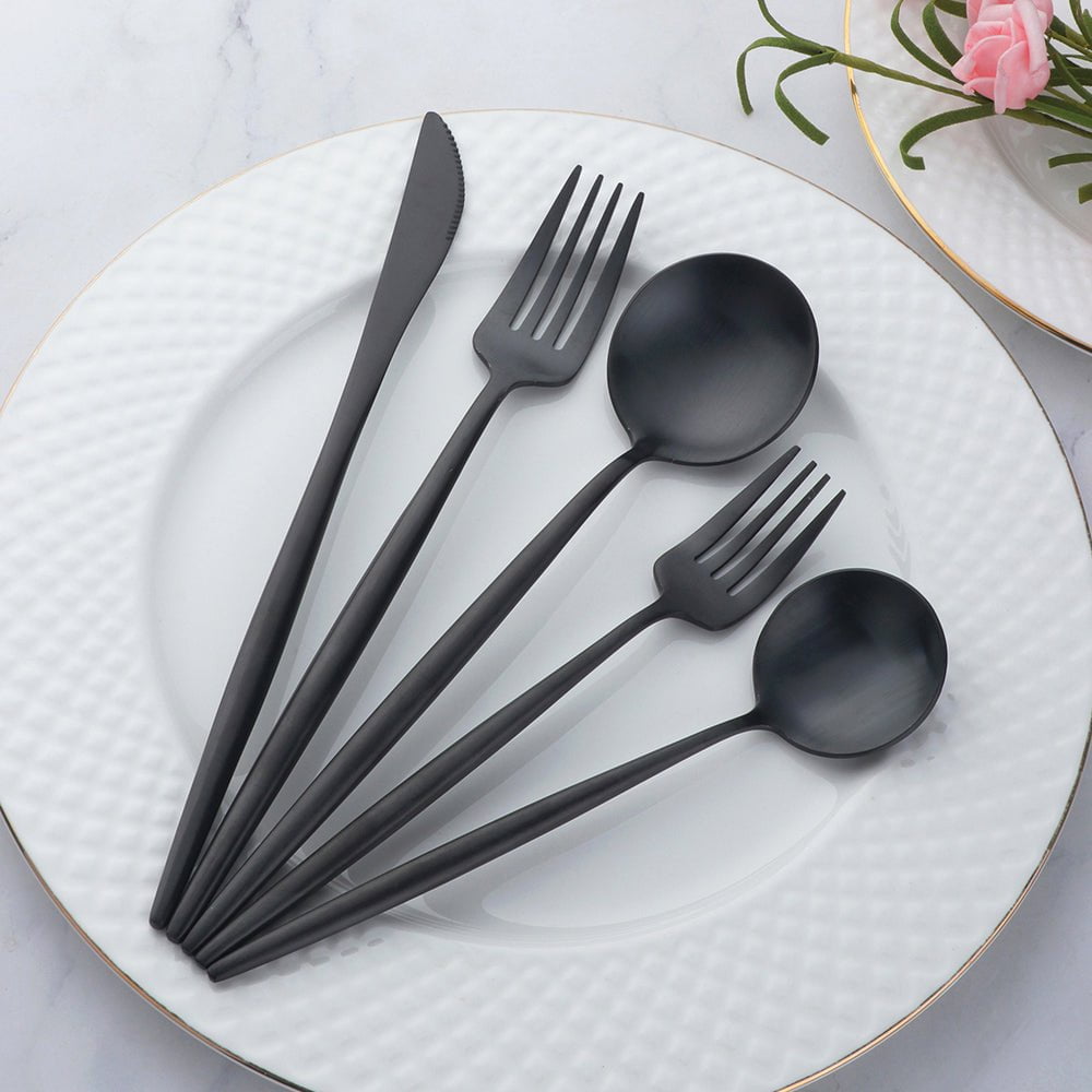 Spain Cutlery Set | Luxury 16- or 20-Piece Stainless Steel Set – Modern &amp; Elegant Design