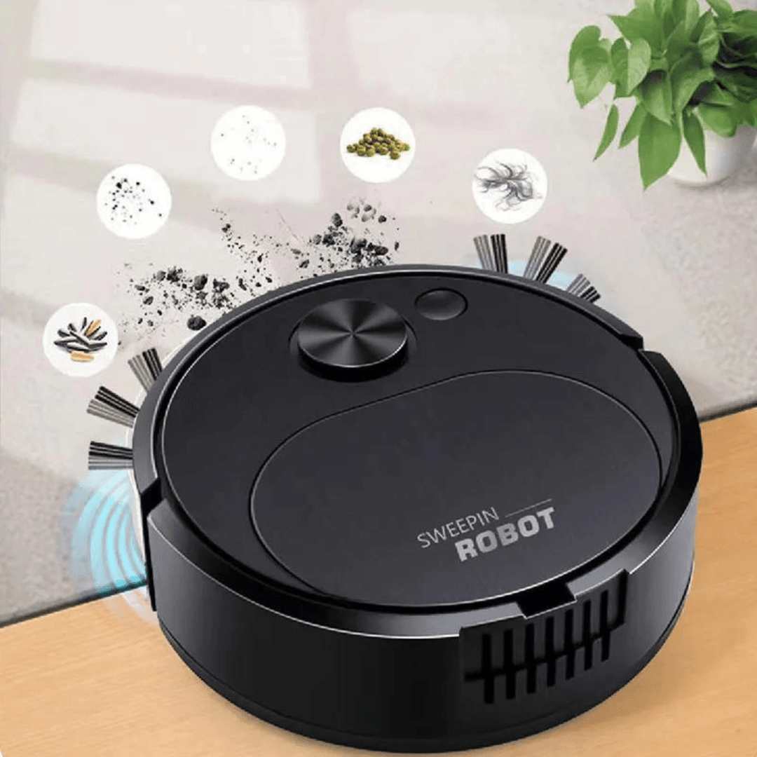 RoboCleaner | 3-in-1 Smart Robot Vacuum Cleaner | Sucks, Sweeps &amp; Mops