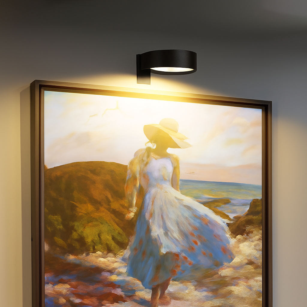 LED Picture Lighting with Magnetic Mount | Dimmable | Warm &amp; Cool White Light