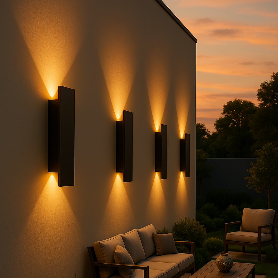 Streamline LED Wall Lamp | Weatherproof Outdoor Lighting