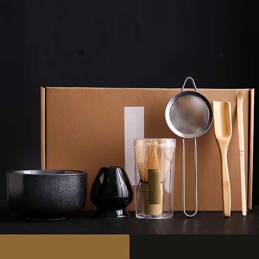 Matcha Gift Set | 7-Piece Complete Japanese Tea Set 