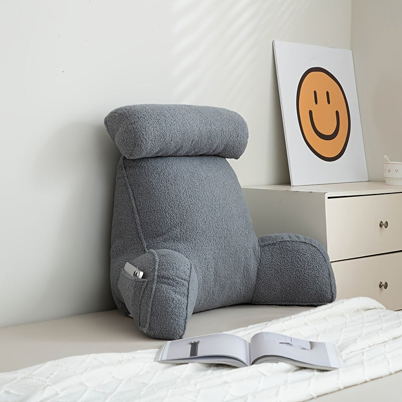 Comfort Cushion | Ergonomic Reading &amp; Back Support Cushion with Removable Cover