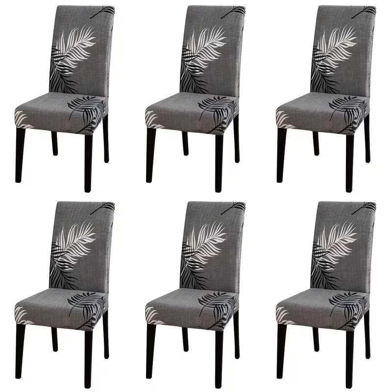 StoelFit™ | Stretch Stoelhoezen Set (4–6 stuks)