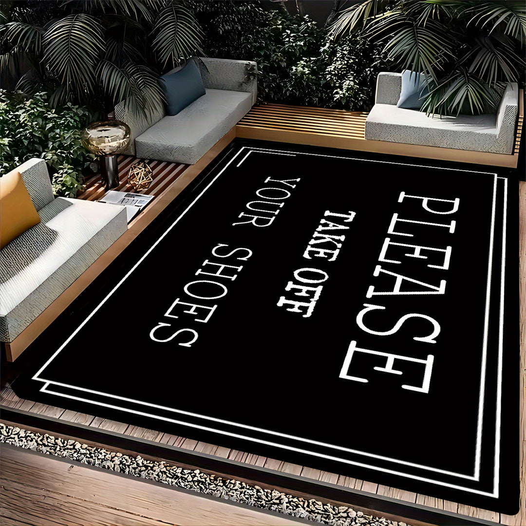 HOMEWELCOMER Doormat | Non-slip Indoor &amp; Outdoor Mat