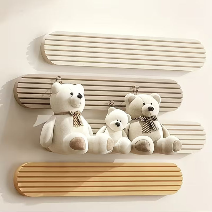 SoftStrips™ Self-Adhesive Felt Wall Panels (4 pieces) | Sound-absorbing &amp; Noticeboard in one