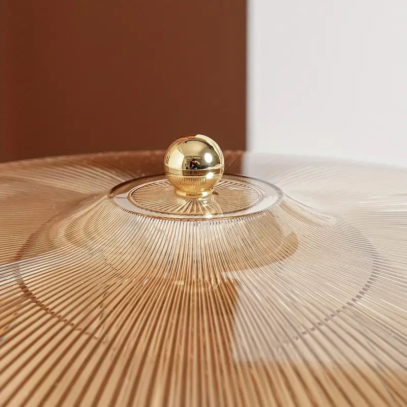 AmberLuxe | Candy Jar with Lid 28 cm – Luxury Snack Organizer