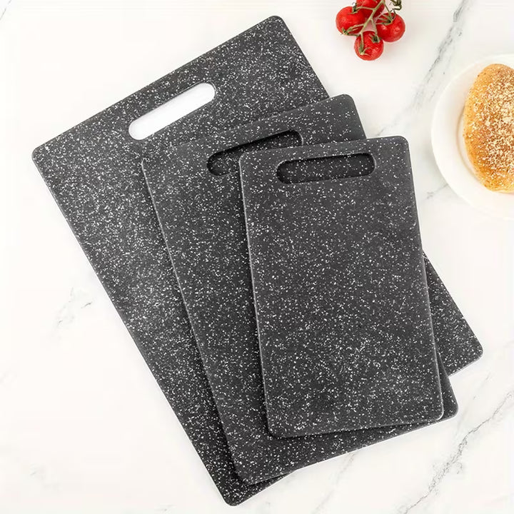 Cutting Board Set 3-Piece | Durable &amp; Knife-Friendly | With Handle