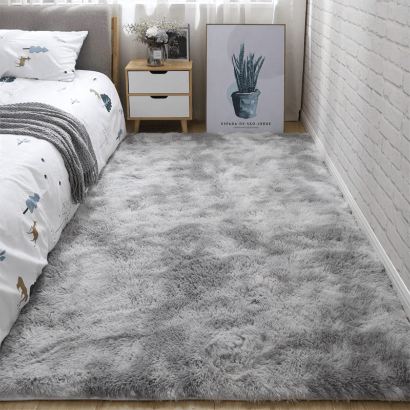 Soft Plush Rug | Modern Carpet with Non-Slip Backing | 80x200 cm