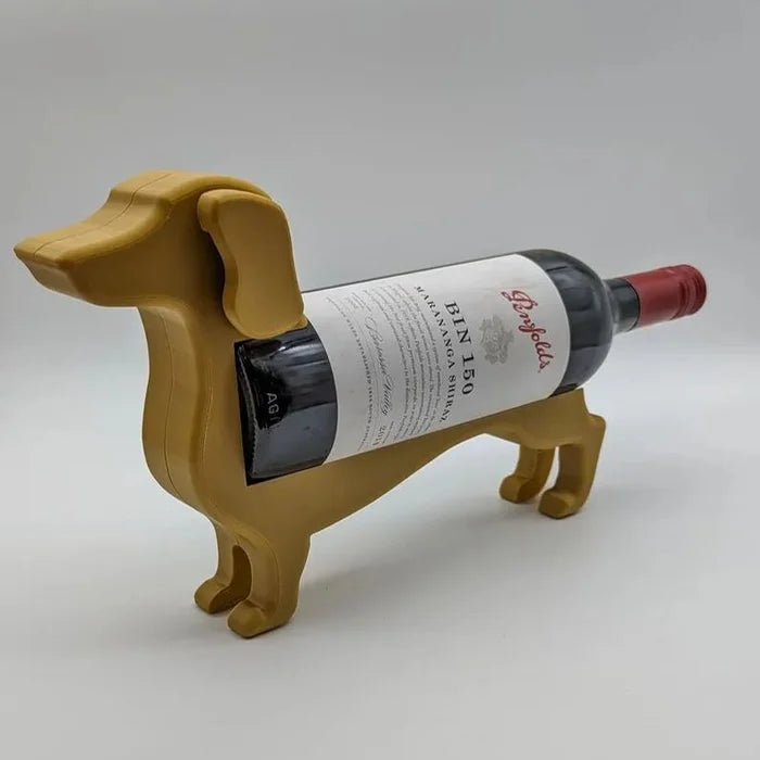 Dachshund Wine Bottle Holder | Unique Design | Decorative &amp; Functional 