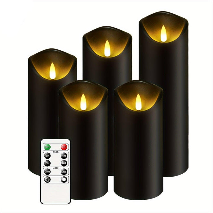 Flameless LED Candle Set | Safe mood lighting for holidays and decorations 