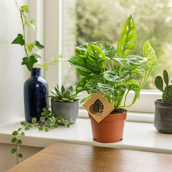 Monstera Monkey Leaf | Tropical Houseplant | 30 cm Tall