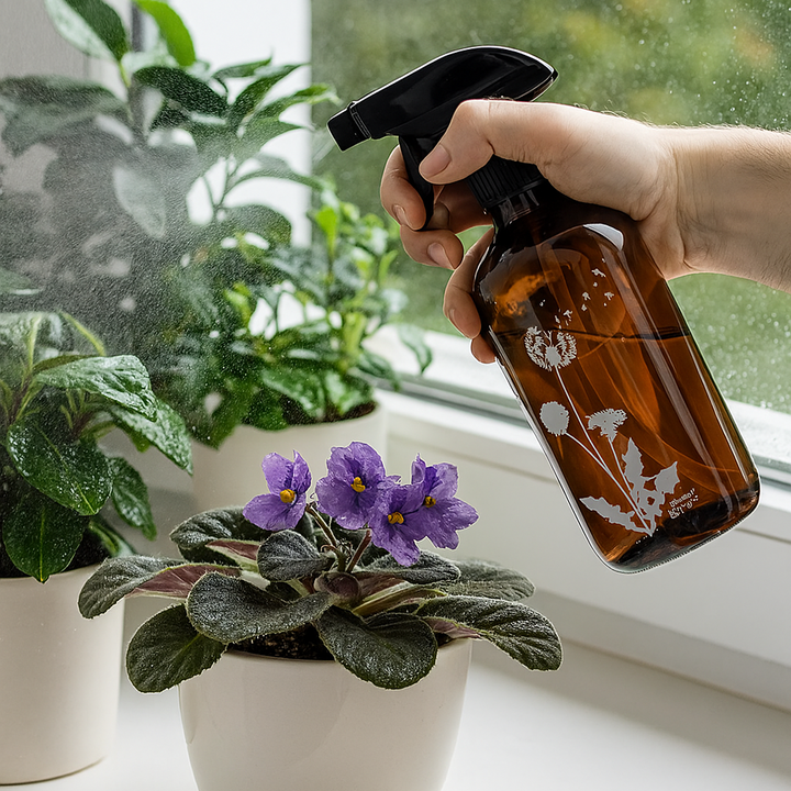 Stylish Compact Plant Sprayer | Floral Motif