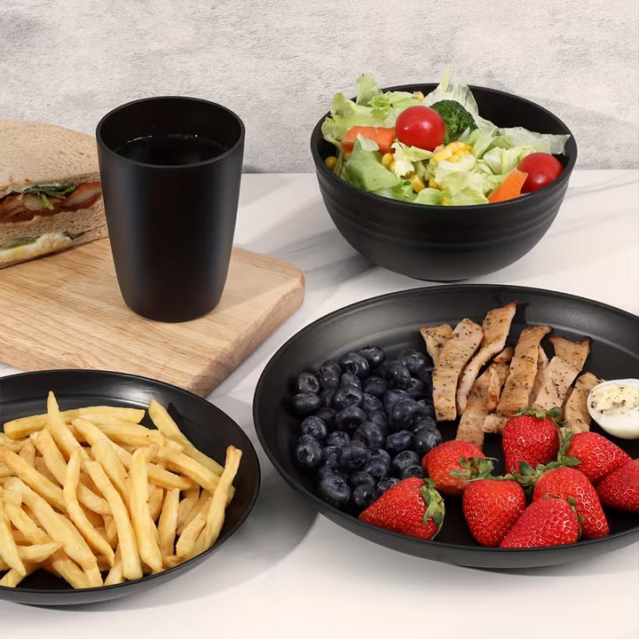 DinePro™ | Service de table extérieur incassable (16 pièces)