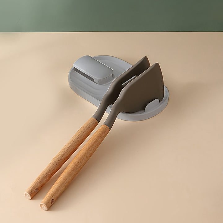 Kitchen Organizer | Lid &amp; Spoon Holder with Non-Slip Base