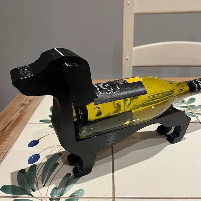 Dachshund Wine Bottle Holder | Unique Design | Decorative &amp; Functional 
