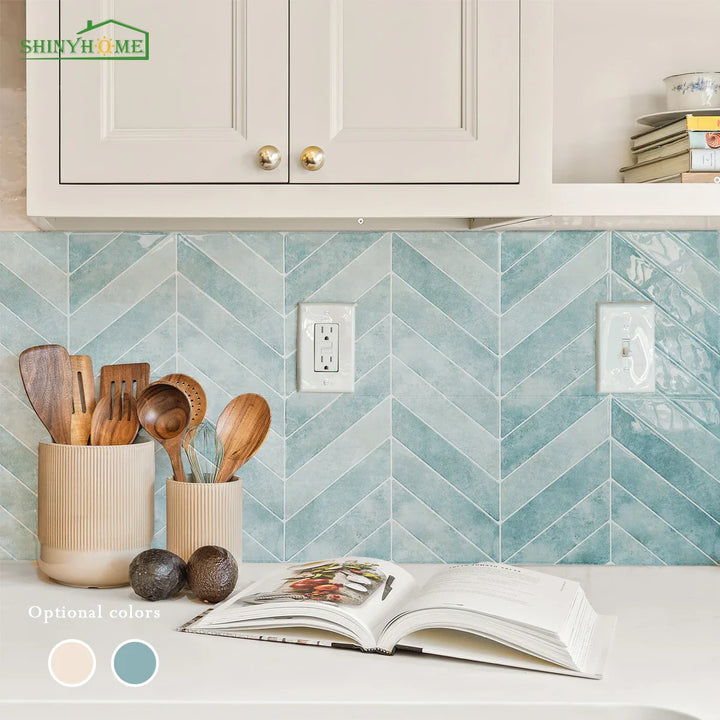 Mosaic Tiles Bathroom Herringbone | Luxury &amp; Sustainable Wall and Floor Tiles