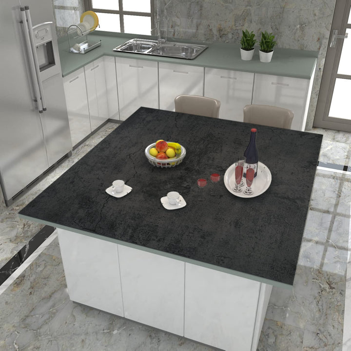 Cemento Nero | Self-adhesive PVC Wallpaper Black