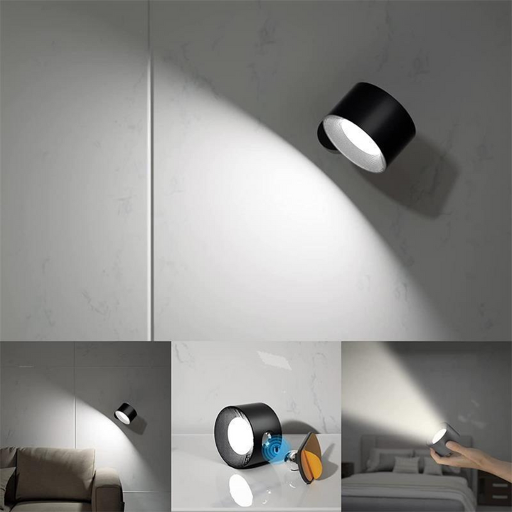 Flexilight 360° Wall Lamp | Wireless | USB Rechargeable | 3 Light Settings