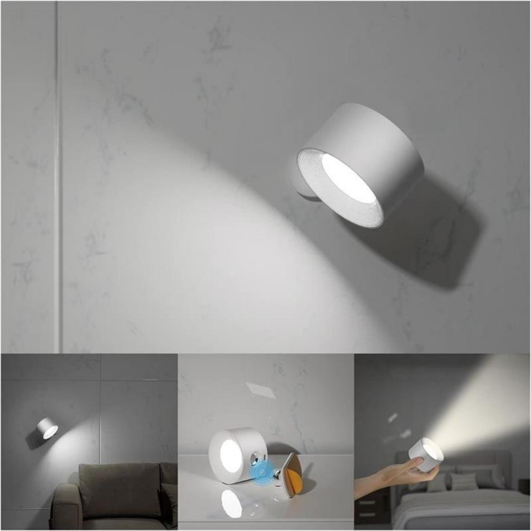 Flexilight 360° Wall Lamp | Wireless | USB Rechargeable | 3 Light Settings