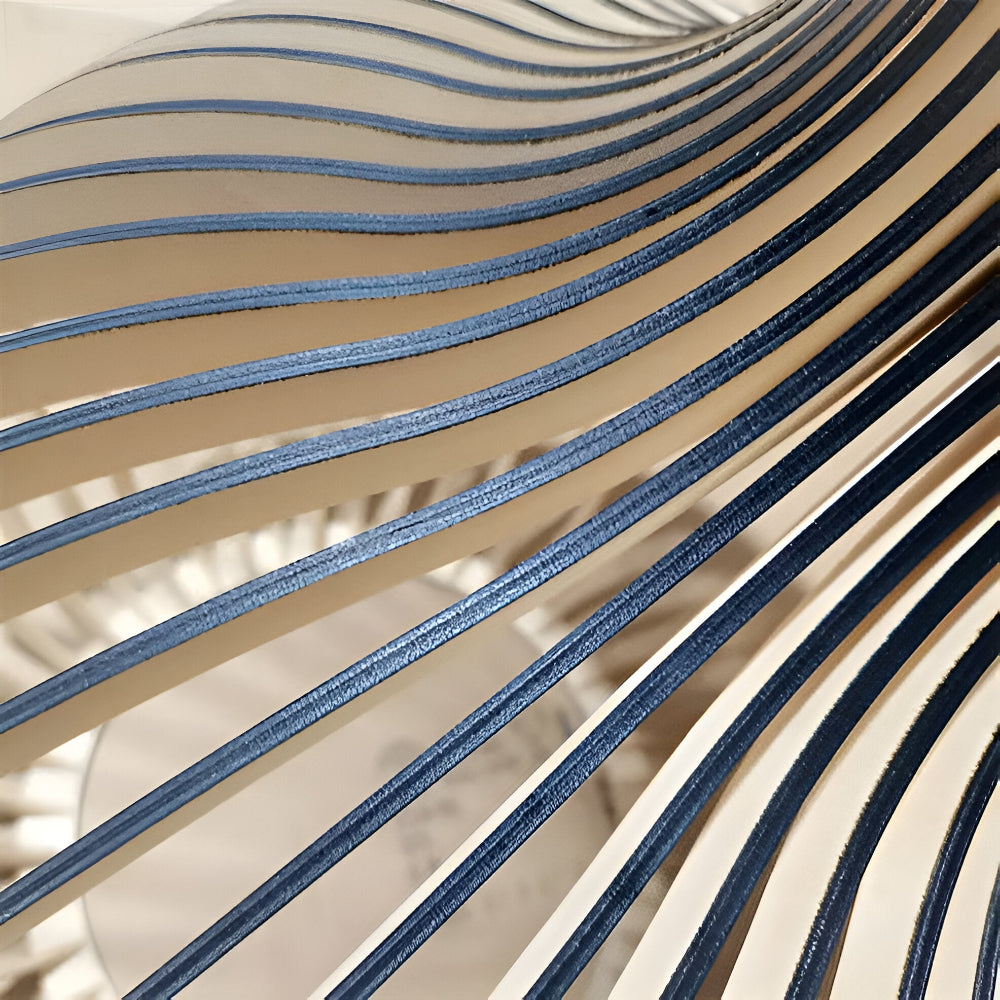 Nordic Wood | Wooden Pendant Lamp with Warm Light – Vintage &amp; Scandinavian Design