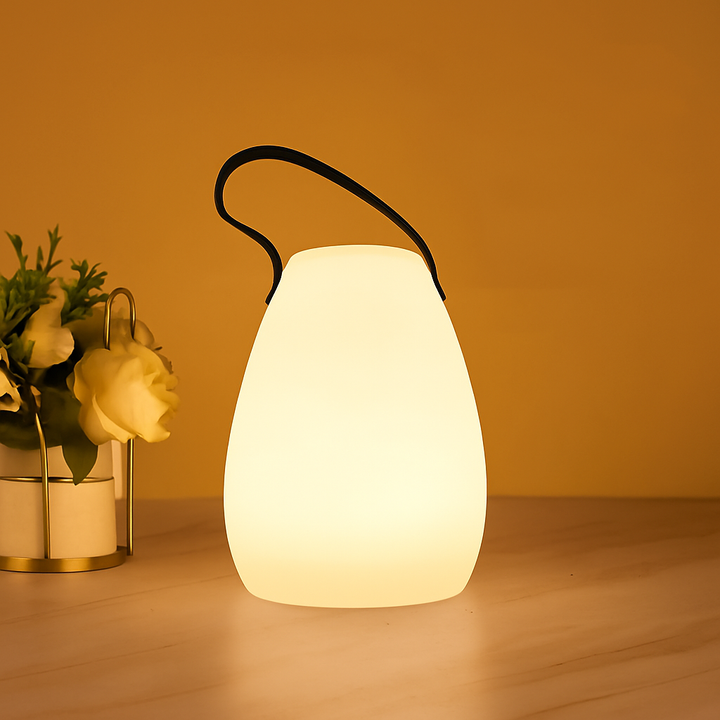 LunaGlow | Wireless LED Table Lamp with Remote Control &amp; Rechargeable Battery