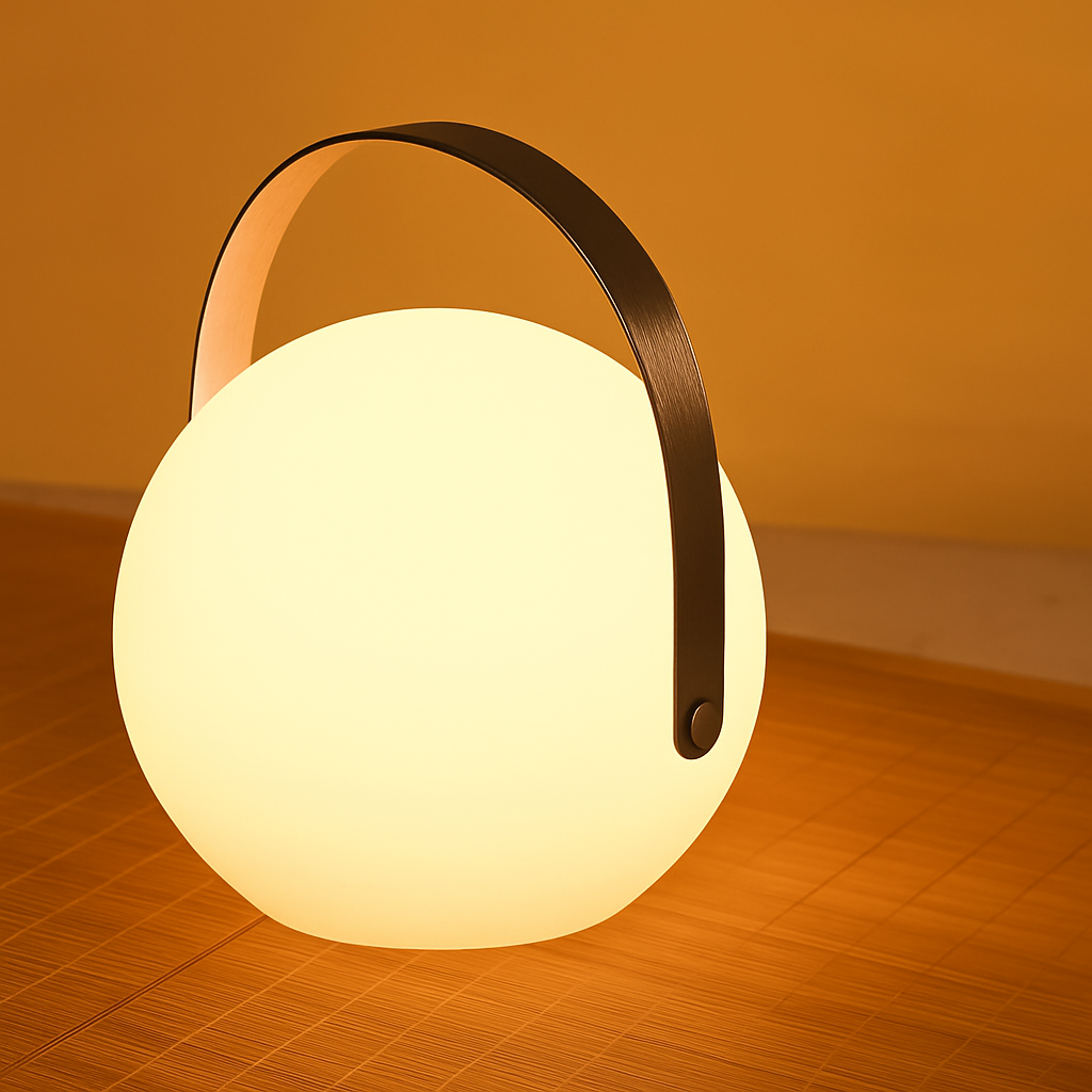 LunaGlow | Wireless LED Table Lamp with Remote Control &amp; Rechargeable Battery