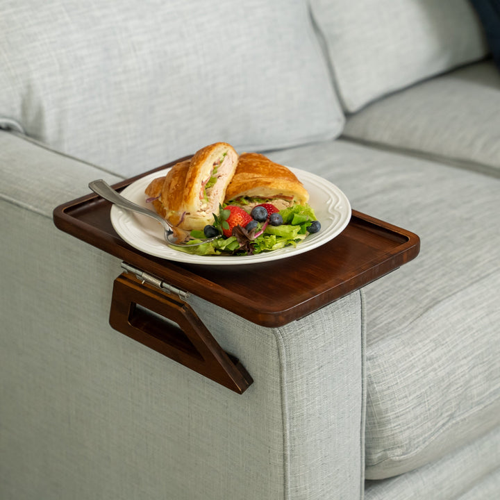 BambooGrip™ Bench Table | Stable Bench Back Table Top (Folding)